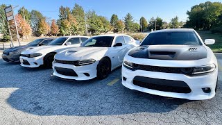 4 Dodge Charger RT’S Takeover ATL… [upl. by Aicelaf]