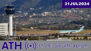 🔴 LIVE Cam Athens Airport  31JUL2024 [upl. by Eralc]