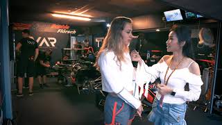 Macau Grand Prix 2018 Denise Yeung interview Formula 3 Female driver Sophia FLÖRSCH [upl. by Brina]