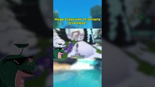 Huge Creatures of Sonaria giveaway [upl. by Ravilob813]