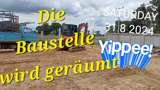 Die Baustelle wird geräumt Gott sei Dank [upl. by Michiko39]