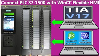 PLC S71500 connect with KEPServer V66 OPC server and WinCC Flexible [upl. by Cyrille]