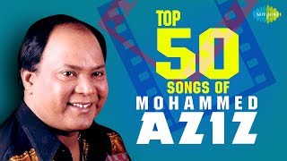 Top 50 songs of Mohammed Aziz  मुहम्मद अज़ीज़ के 50 गाने  HD Songs  One Stop Jukebox [upl. by Ayik211]