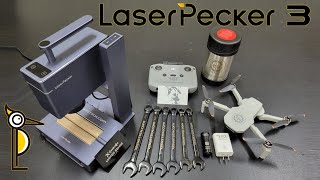 LaserPecker 3 PORTABLE Handheld Metal amp Plastic Laser Engraver Review [upl. by Meehaf]