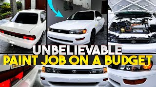 Toyota Indus Corolla BudgetFriendly Paint Restoration Magic Makeover Without Dismantlingquot [upl. by Nnyrb]