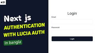 NextJS Authentication Made Easy with Lucia Auth Multi User Roles Management  abtahi hasan [upl. by Ynaffyt653]