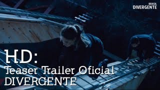 HD Teaser de quotDivergentequot Legendado PTBR [upl. by Aisined]