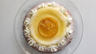 Lemon Victoria Cake Recipe  Нимбэгтэй Виктория бялуу хийх жор  레몬 빅토리아 케이크 만들기 [upl. by Card974]