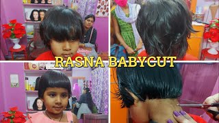 BABY HaircutHaircut GirlBaby Girl Hair CuttingRasna Baby Cut BabyHaircut RasnaBabyCut Babycut [upl. by Teddy]