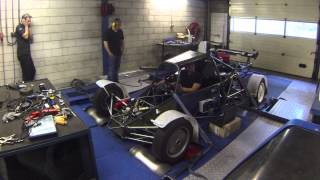 VAG 1170cc Turbo 4x4 Cross 370Hp KMS MD35 on dyno [upl. by Iniretake125]