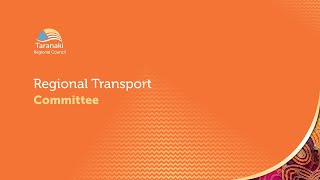 Taranaki Regional Council  Regional Transport Committee  Thursday 5 December [upl. by Jorgenson]