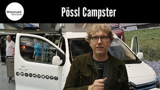 Pössl Campster  Caravan Salon 2018 [upl. by Tal]