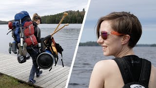 BIG ALGONQUIN CANOE TRIP  DAY 1  LAKE OPEONGO  NEW ANNOUNCEMENT 4K [upl. by Niveg]