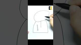 How To Draw Greta Gazelle Easily gretagazelle peppapig cartoon drawing kidosdrawing [upl. by Harwill585]