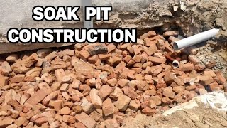 Part 6 Soak Pit Site Construction video English [upl. by Doxia20]