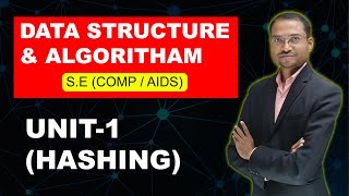 Data Structure amp Algorithm  Uni1 Hashing  sppu [upl. by Ttej]