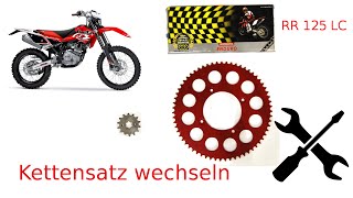 Enduro Kettensatz wechseln Beta RR 125 LC  Bike Tips 2 [upl. by Myer5]