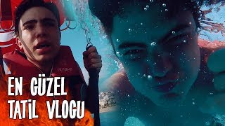 TÜRKİYENİN EN HAVALI TATİL VLOGU Paraşütten düşüyorduk [upl. by Nihcas351]