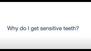 Why do you get sensitive teeth  Sensodyne [upl. by Ettenyl958]