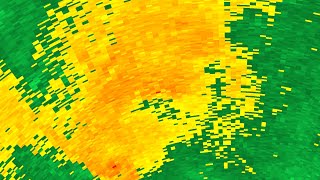 2021 TDWR Ambler Pennsylvania Supercell Radar Loop [upl. by Baler]