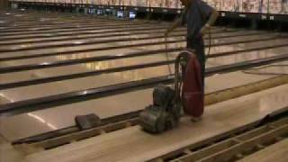 Bowling Lane Overlay Installation [upl. by Mayes]