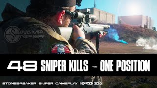 Insane sniper rifle  Milsim  Swamp Sniper [upl. by Miche448]