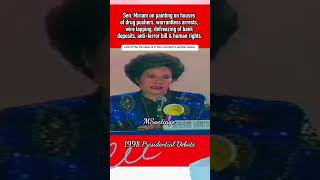 NO to warrantless arrest wire tapping defreezing of bank accounts etc miriam trending fyp [upl. by Mellen]