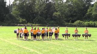 Rochester Adams Drumline at Band Camp 2012mov [upl. by Annaigroeg]