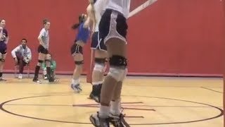 Volleyball Circut  Jump for Spiking [upl. by Aizan]