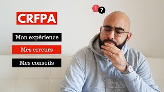 CRFPA  comment réviser les écrits mon expérience mes erreurs mes conseils [upl. by Ardnnaed8]