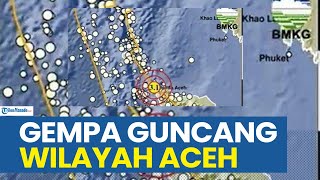 GEMPA 31 SR GUNCANG WILAYAH KOTA SABANG ACEH DI KEDALAMAN 26 KM [upl. by Saixela673]