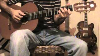 A Felicidade Happiness  Solo Guitar Cover [upl. by Joel]