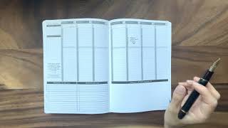 Passion Planner for managing ADHD created by an entrepreneur who has ADHD [upl. by Evol]