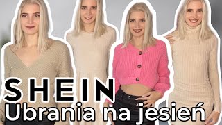 Mierzymy UBRANIA NA JESIEŃ Z SHEIN Try on haul [upl. by Dirgis]