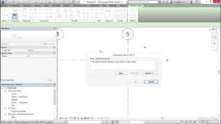 Revit Tutorial  Modify structural grids [upl. by Aeneas]