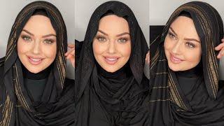 New Hijab Tutorial 2024 easy and simple  Şal Bağlama  تعليم لفات طرح تركية [upl. by Donohue]