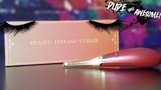 Heated Eyelash Curler  Unboxing amp Review [upl. by Yemrots388]