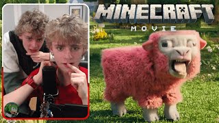 The Minecraft Movie Trailer is Well ⛏️ Trailer Reaction [upl. by Olbap]