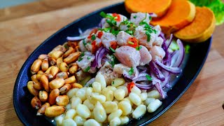 ¡Ceviche perfecto en 1 minuto 🇵🇪Ceviche de pescado peruano fácil y delicioso Short [upl. by Breed209]