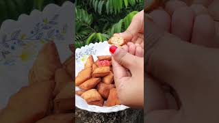 Biscuit pitha 😋 pitha biscuit newrecipe [upl. by Doownyl]