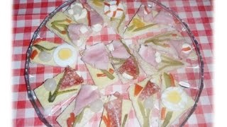 RECIPE CANAPES  FINGER FOOD  SNACKS FOR PARTIES AND APPETIZERS  VERY EASY AND QUICK [upl. by Ichabod272]