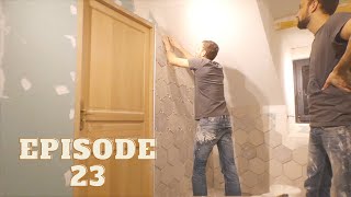 EPISODE 23  RENOVATION  ON COMMENCE LA FAÏENCE DE LA SALLE DE BAIN [upl. by Hamon]