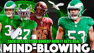 💥WOW Eagles DEFENSE MAKES History🔥 Commanders For Real 👀 BOOING ZACH ERTZ Now It Gets REAL🚀 [upl. by Junina]