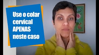 Colar cervical ajuda [upl. by Esiocnarf]