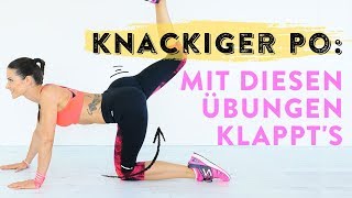 Knackiger Po Mit Diesen Übungen klappts [upl. by Alemap]