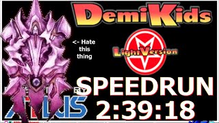 DemiKids Light Version Speedrun 23918 「デビルチルドレン 光の書 RTA」 [upl. by Yecrad295]