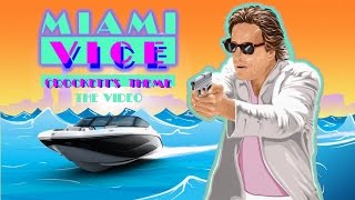 Miami Vice Goes METAL  Crocketts Theme Music Video [upl. by Llednov]