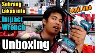 Legit subrang lakas ng cordless impact wrench na ito  Unboxingfrom lazada [upl. by Durtschi]