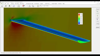 Aerodynamics of a Sports Car Rear Wing Spoiler Using Stallion 3D [upl. by Ahsin]