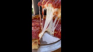 Giordano’s  Chicago Deep Dish pizza  Super Gooey Cheese shorts [upl. by Adnaval]